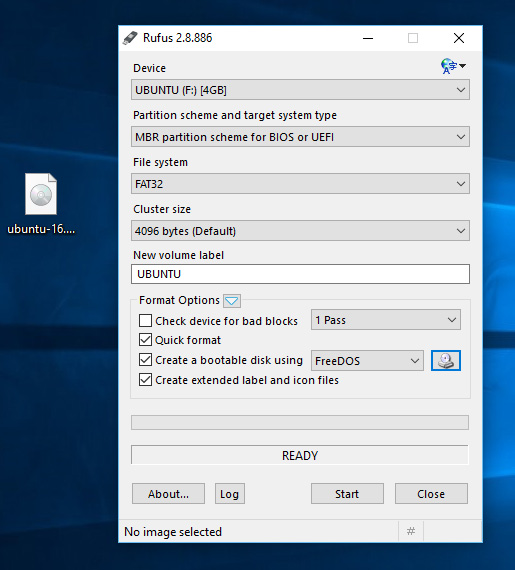 Create windows 10 bootable usb